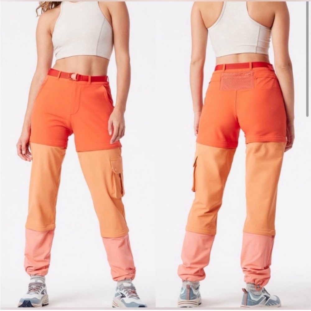 ISO outdoor voices rectrek zip-off pants in paprika/sunstone/peach medium